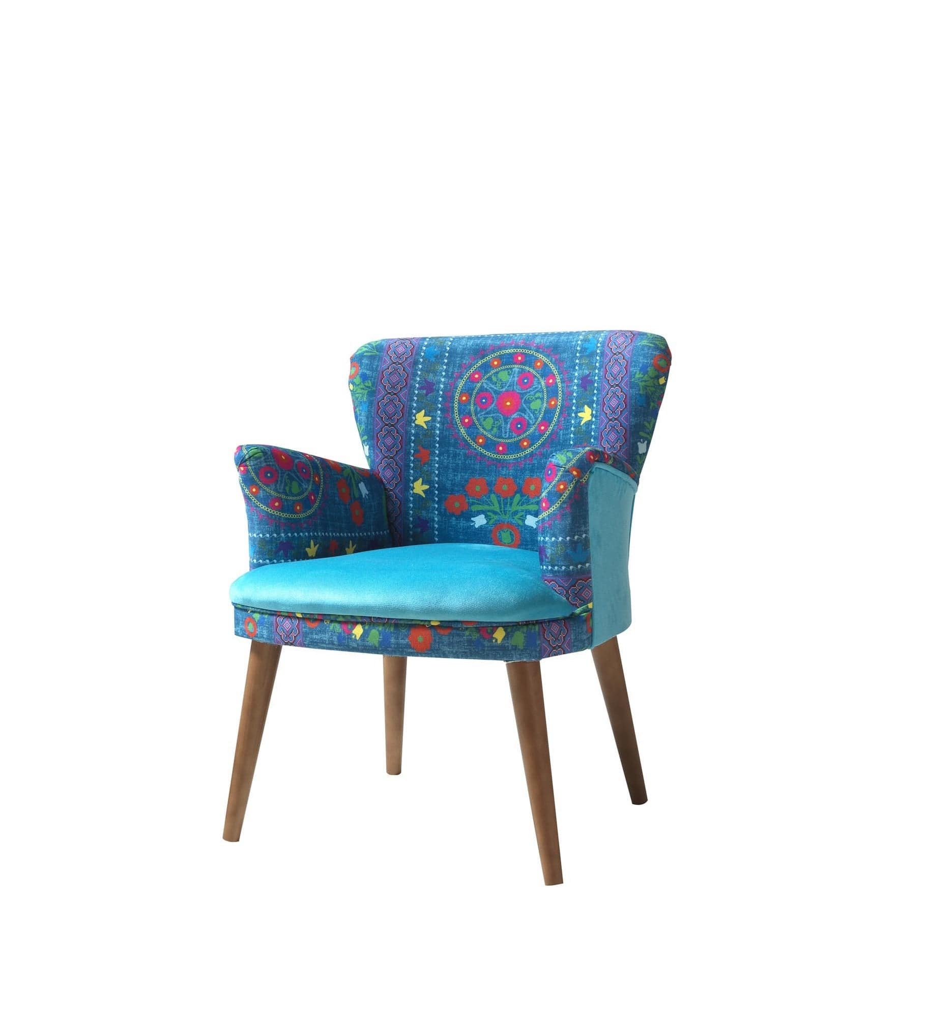 Poltrona in tessuto Etnik Multicolore (4)