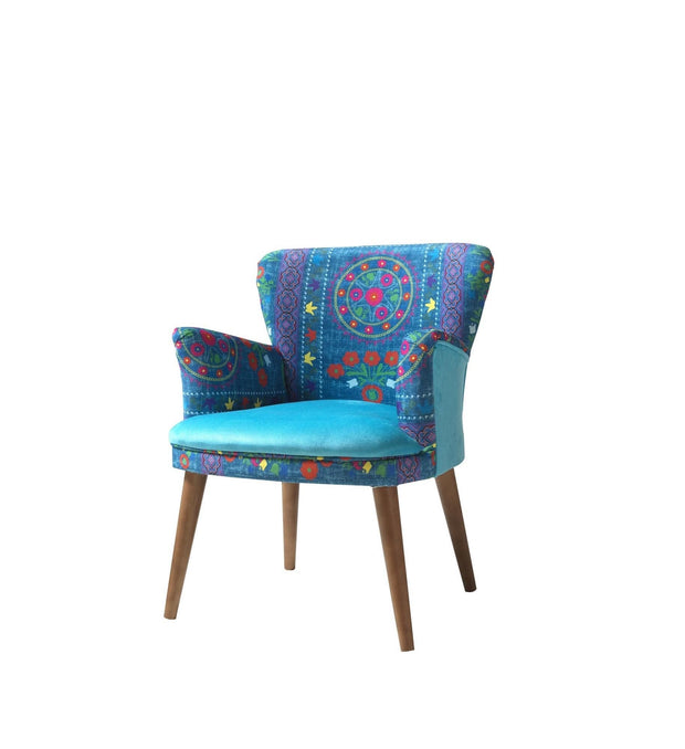 Poltrona in tessuto Etnik Multicolore (4)