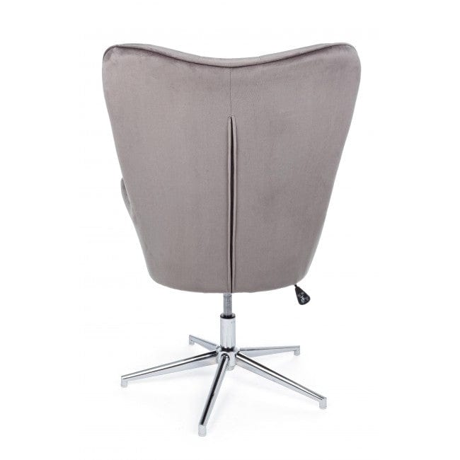 Bizzotto Poltrona in tessuto Farida Grigio