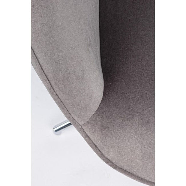 Bizzotto Poltrona in tessuto Farida Grigio