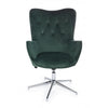 Bizzotto Poltrona in tessuto Farida Verde