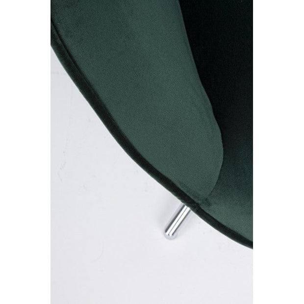 Bizzotto Poltrona in tessuto Farida Verde