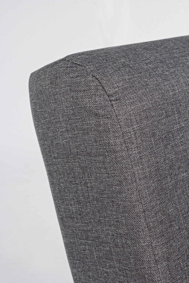 Poltrona in tessuto Ginevra Grigio (5)