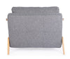 Bizzotto Poltrona in tessuto Hayden Grigio