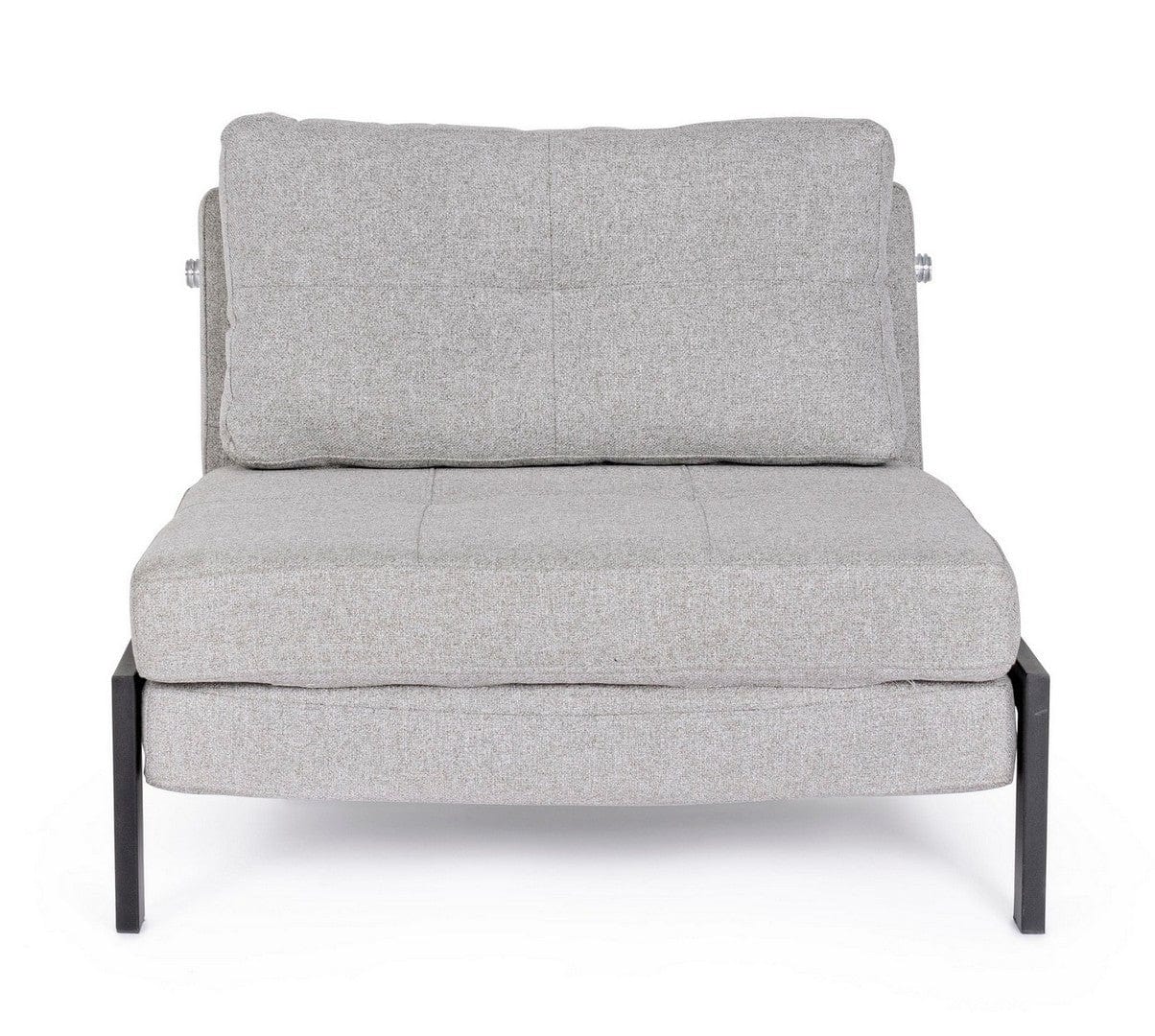 Bizzotto Poltrona in tessuto Hayden Grigio