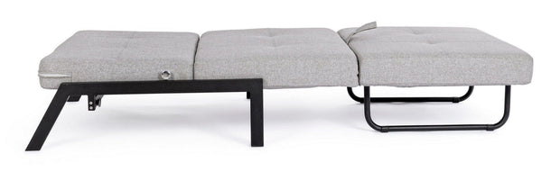 Bizzotto Poltrona in tessuto Hayden Grigio