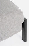 Bizzotto Poltrona in tessuto Hayden Grigio