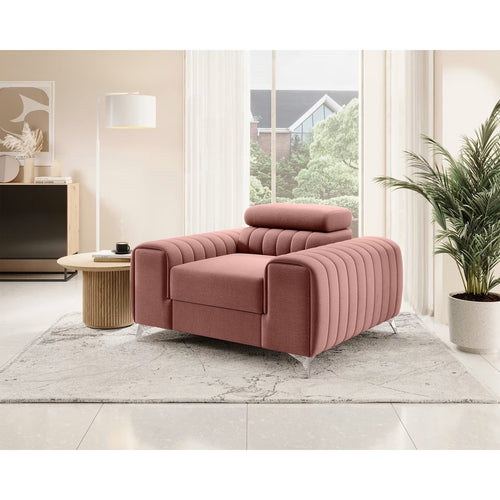 Poltrona in tessuto Laurette (1) & ELTMPL-ARMCHAIR-LAURENCE