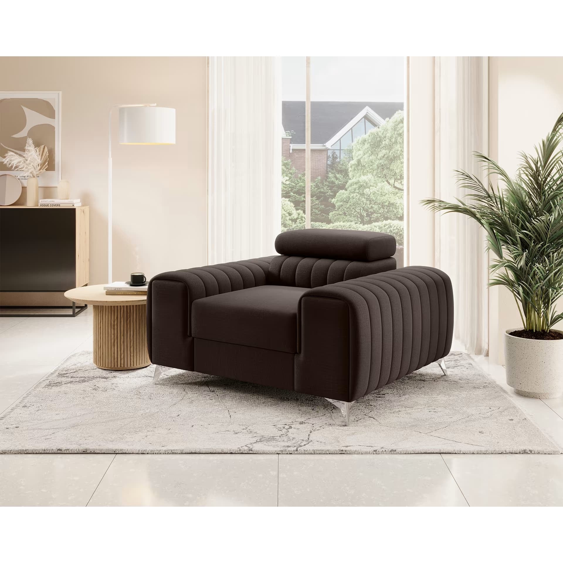 Poltrona in tessuto Laurette (5) & ELTMPL-ARMCHAIR-LAURENCE
