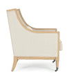 Bizzotto Poltrona in tessuto Marlin Beige