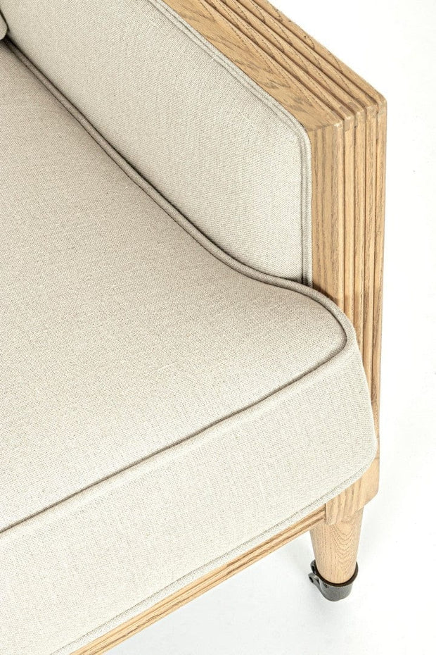 Bizzotto Poltrona in tessuto Marlin Beige