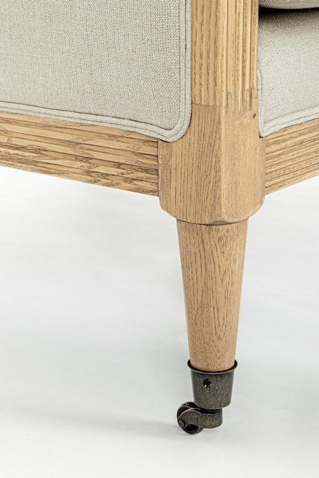 Bizzotto Poltrona in tessuto Marlin Beige