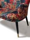 Poltrona in tessuto Patchwork Multicolore (3)