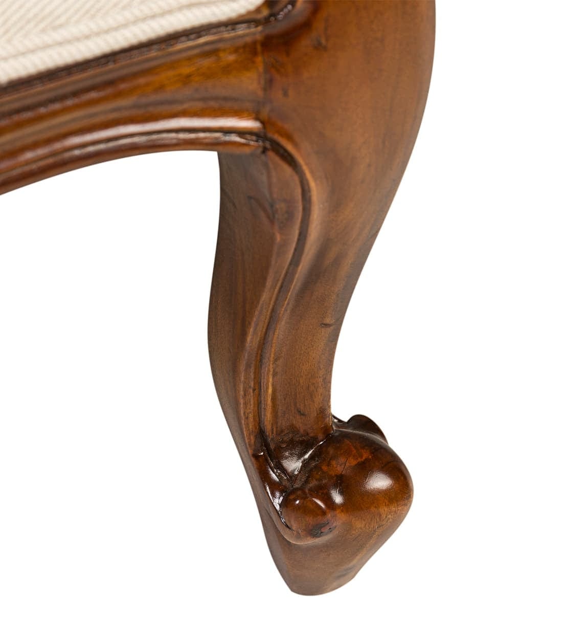Poltrona in tessuto Vintage Grandfather Crema (6)