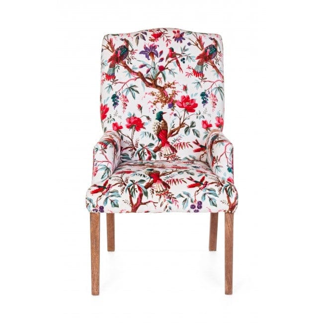 Bizzotto Poltrona in tessuto Violante Bird Multicolore