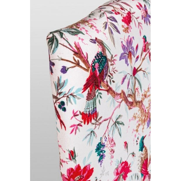 Bizzotto Poltrona in tessuto Violante Bird Multicolore