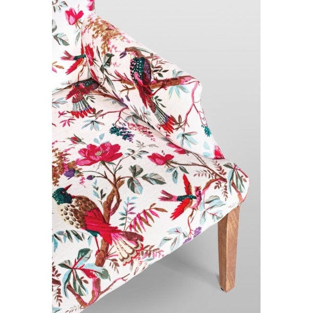 Bizzotto Poltrona in tessuto Violante Bird Multicolore