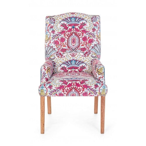 Bizzotto Poltrona in tessuto Violante Fruit Multicolore