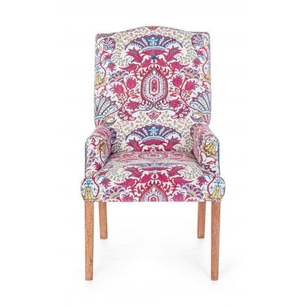 Bizzotto Poltrona in tessuto Violante Fruit Multicolore