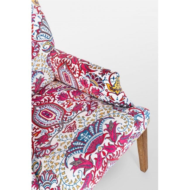Bizzotto Poltrona in tessuto Violante Fruit Multicolore
