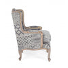 Bizzotto Poltrona in tessuto Vivienne Multicolore