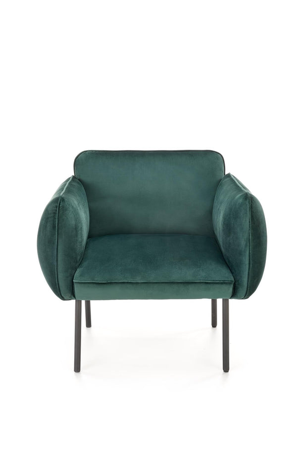 Halmar Poltrona in Velluto Brasen Verde