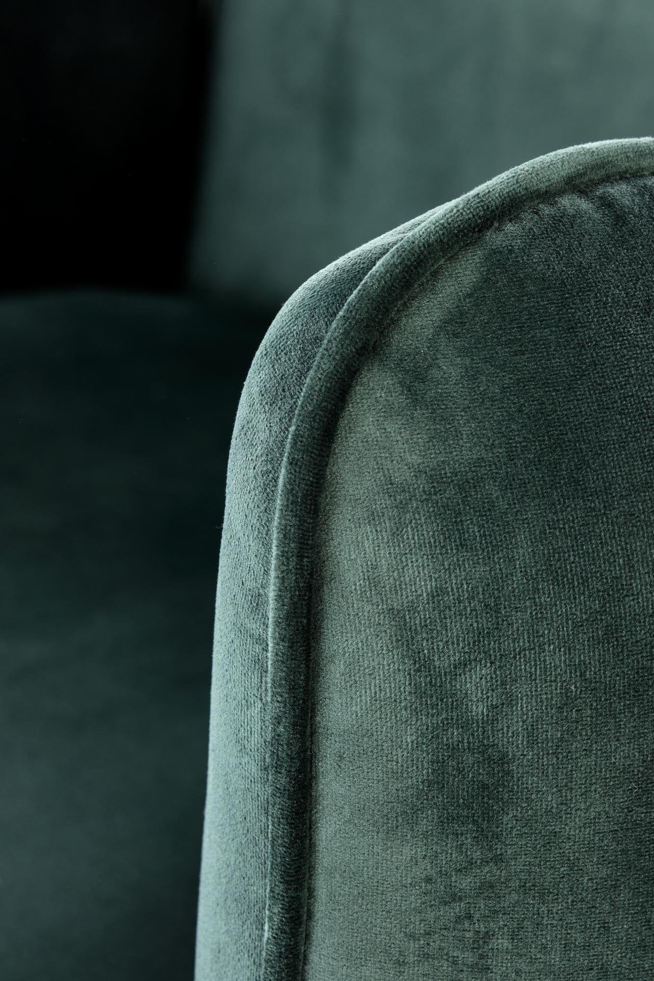 Halmar Poltrona in Velluto Brasen Verde
