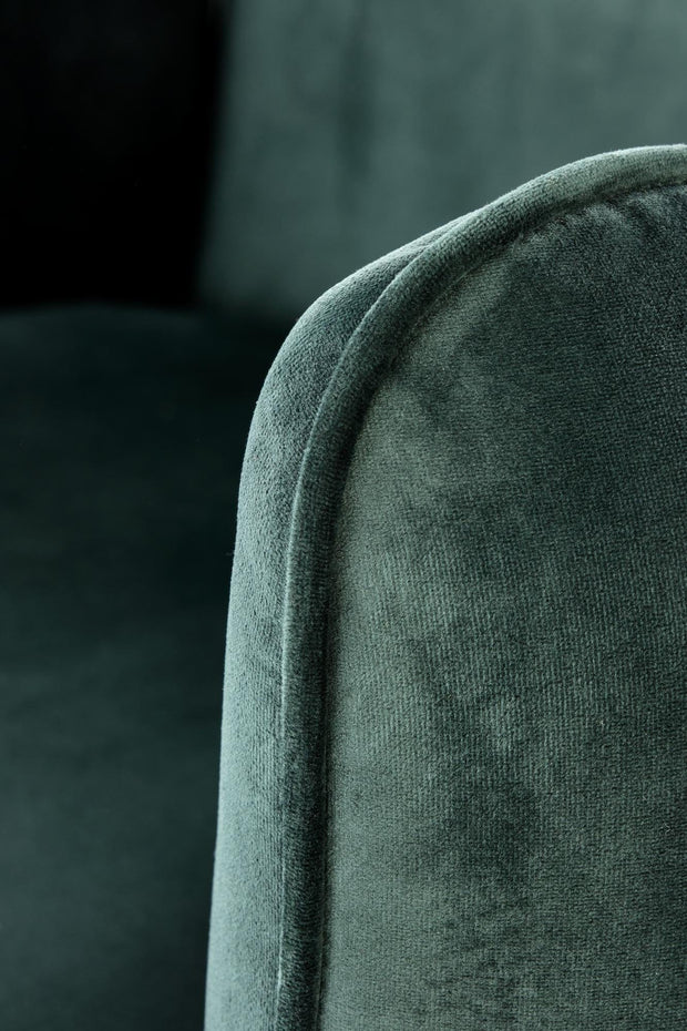 Halmar Poltrona in Velluto Brasen Verde