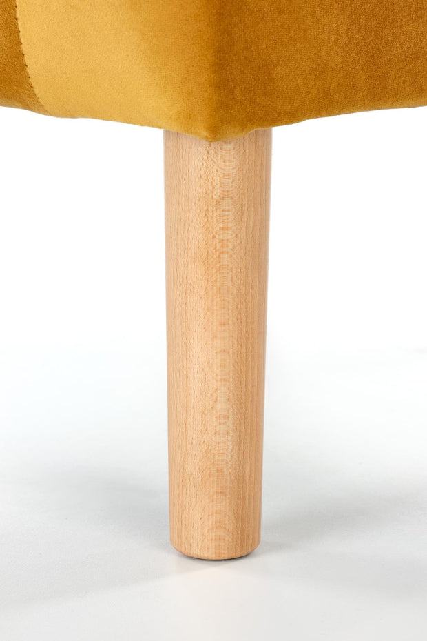 Halmar Poltrona in Velluto Cliffton II Giallo