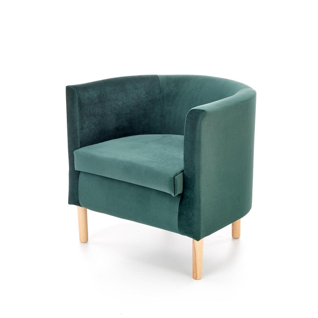 Halmar Poltrona in Velluto Cliffton II Verde