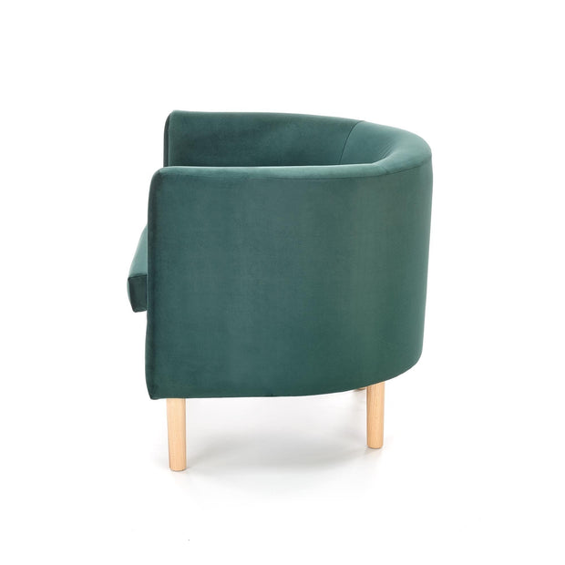 Halmar Poltrona in Velluto Cliffton II Verde