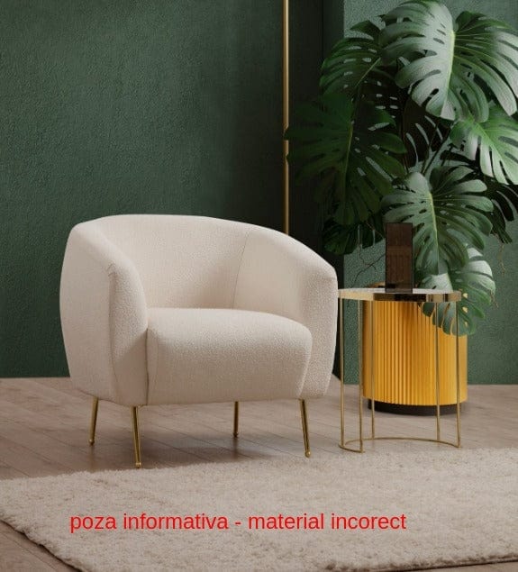 Asir Poltrona in velluto Eses Beige