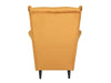 Signal Poltrona in Velluto Hartley Giallo