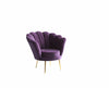 Poltrona in velluto Inci Violetto (3)