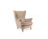 Signal Poltrona in Velluto Lordani Beige