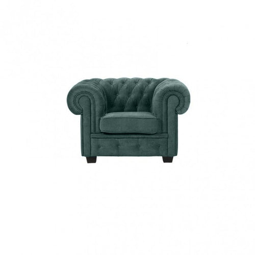 Poltrona in Velluto Mastera Blu