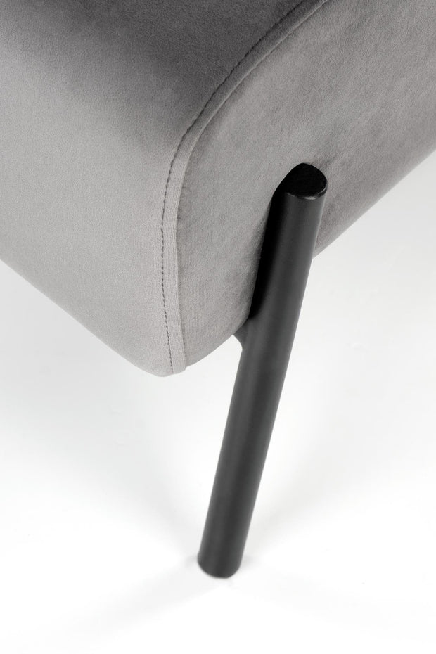 Halmar Poltrona in Velluto Vicentt Grigio
