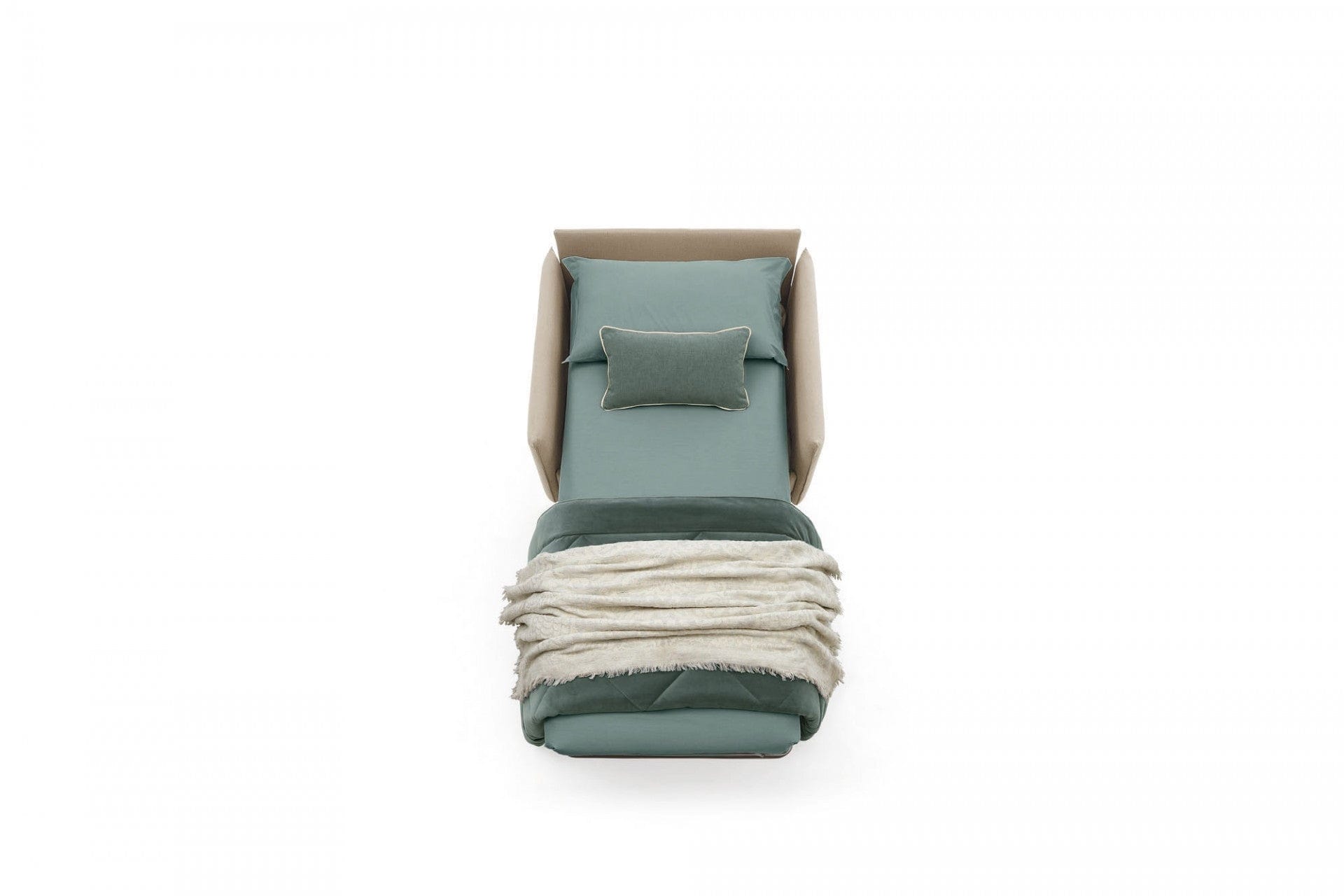 Poltrona Letto in tessuto Noxar Crema (1)