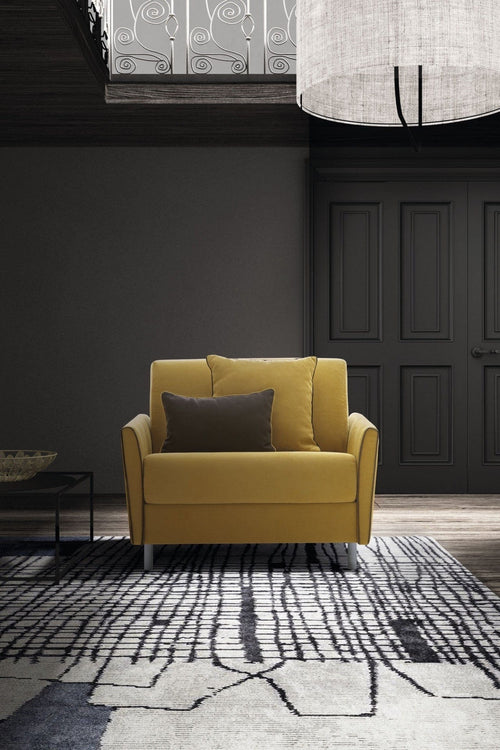 Poltrona Letto Tabiti Giallo