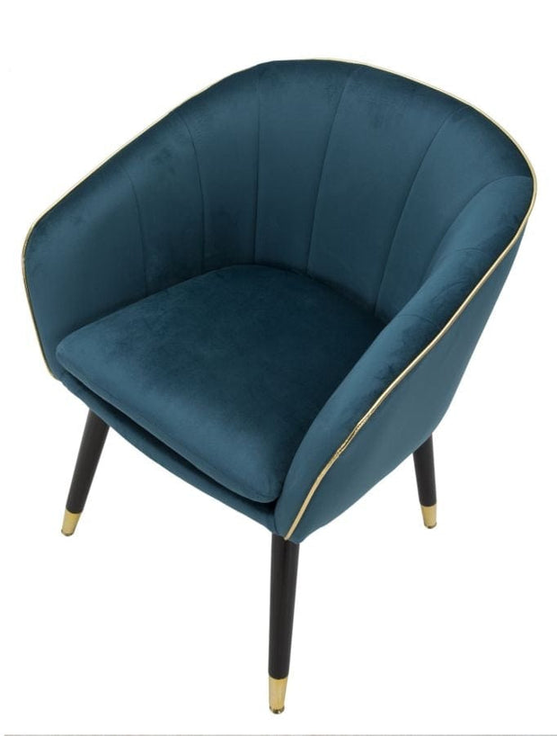 Poltrona Paris Ottanio/Gold cm 62x58x78 (5)