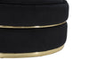 Poltrona Paris Space Nero/Gold cm Ø 84x72 (7)