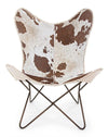 Bizzotto Poltrona pelle naturale Buffalo Marrone
