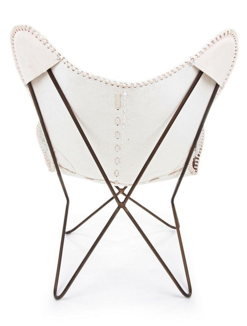 Bizzotto Poltrona pelle naturale Buffalo Marrone