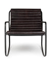 Bizzotto Poltrona pelle naturale Karisma Nero