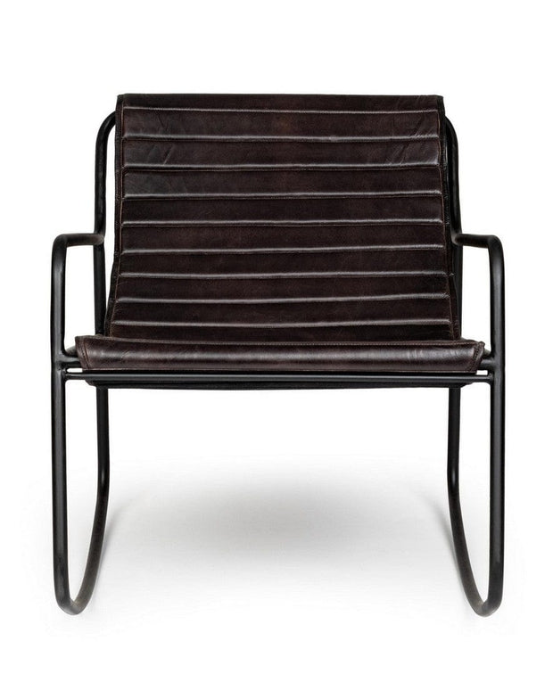 Bizzotto Poltrona pelle naturale Karisma Nero
