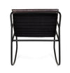 Bizzotto Poltrona pelle naturale Karisma Nero