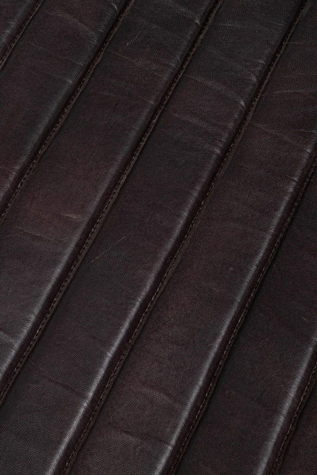 Bizzotto Poltrona pelle naturale Karisma Nero