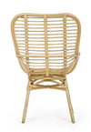 Bizzotto Poltrona rattan Doradal Naturale