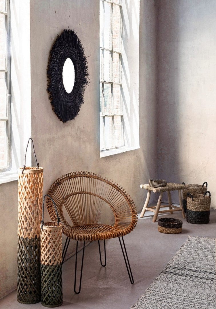 Bizzotto Poltrona rattan Esteban Naturale