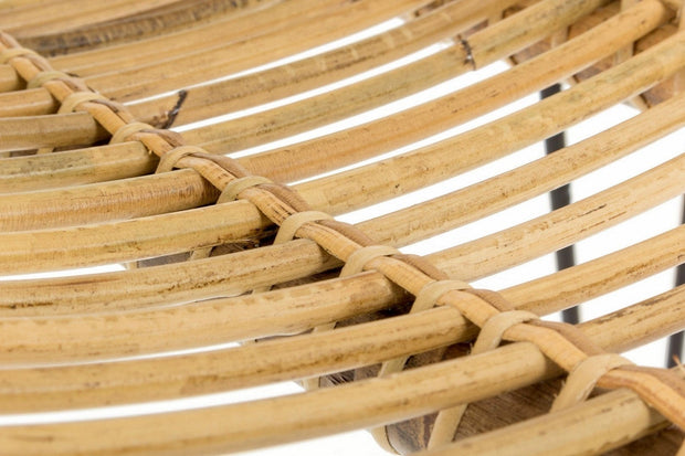 Bizzotto Poltrona rattan Esteban Naturale